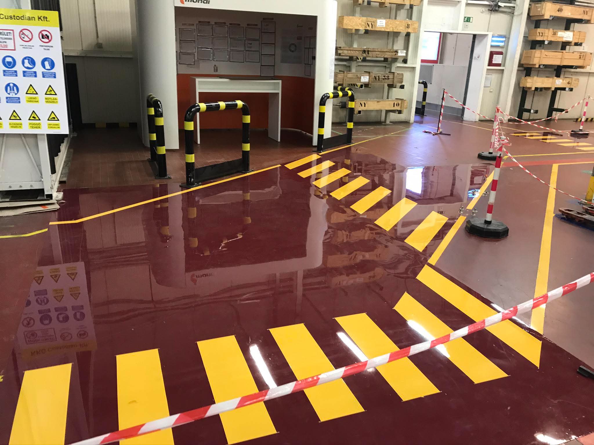 Ipari csarnok berendezésekkel