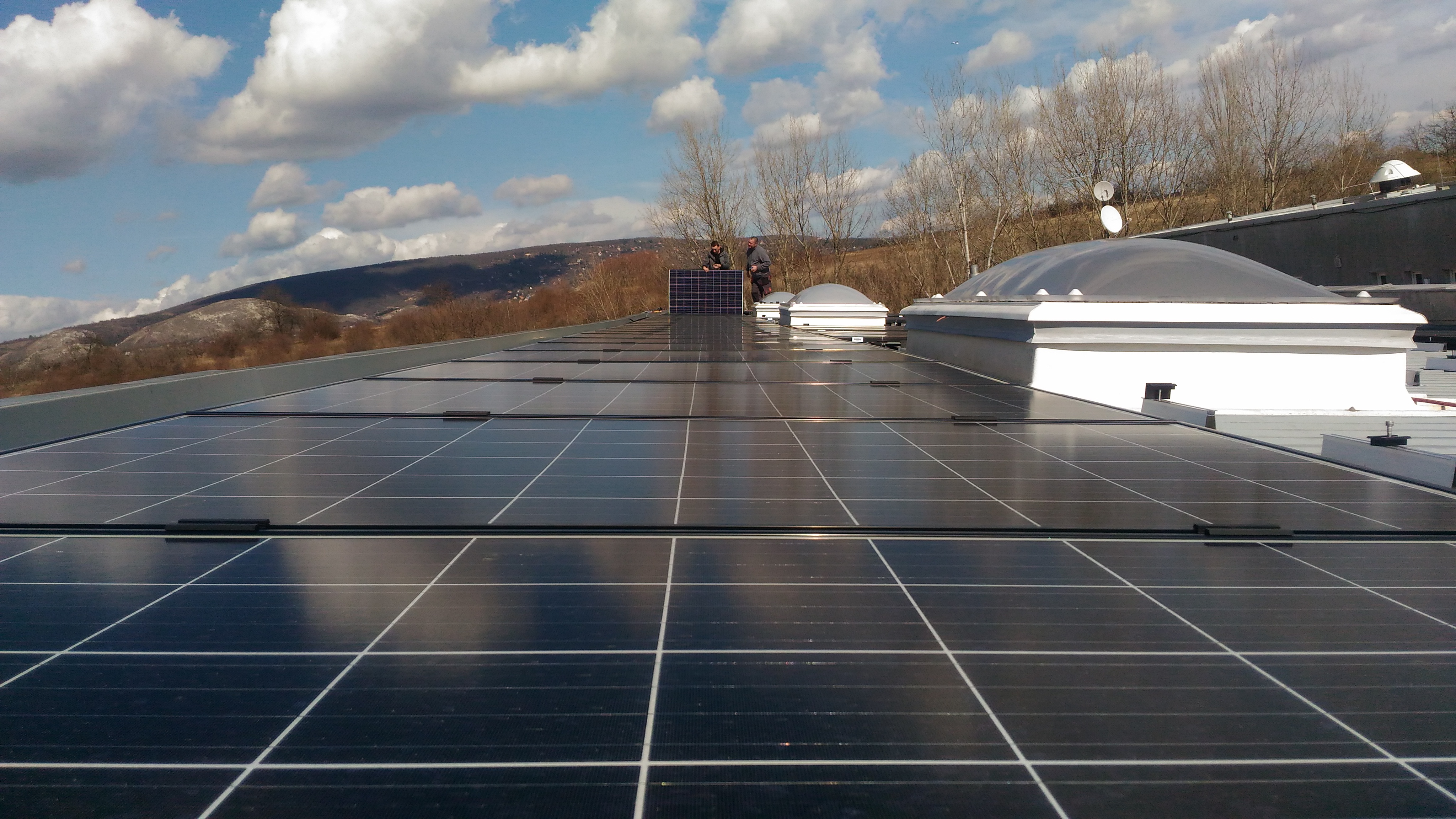 NVSolar ipari napelem referencia