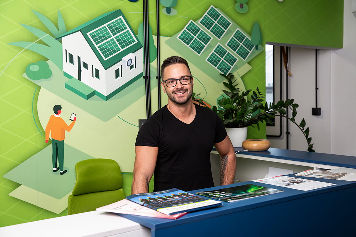 EnergOptimo – napelemrendszer kivitelezés, anyaglogisztika