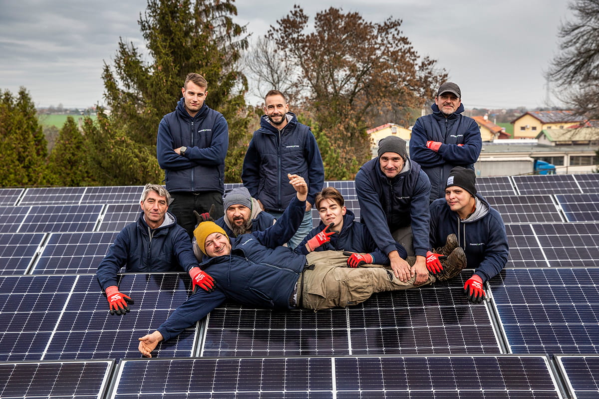 EnergOptimo – napelemrendszer kivitelezés saját csapattal